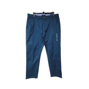 ⭐Tommy Hilfiger Stretch Chino Pants  Size 34*30 Men Navy Blue THFlex New⭐